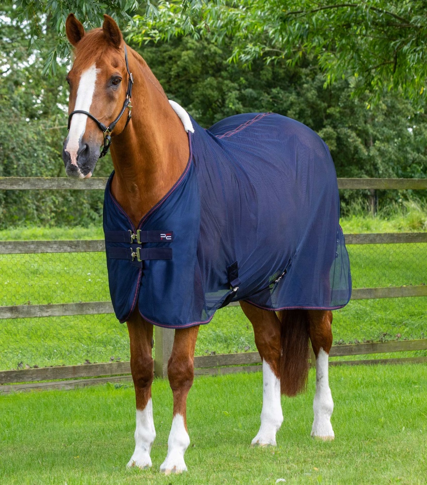 Premier Equine Ventoso Mesh Cooler 7ft Navy